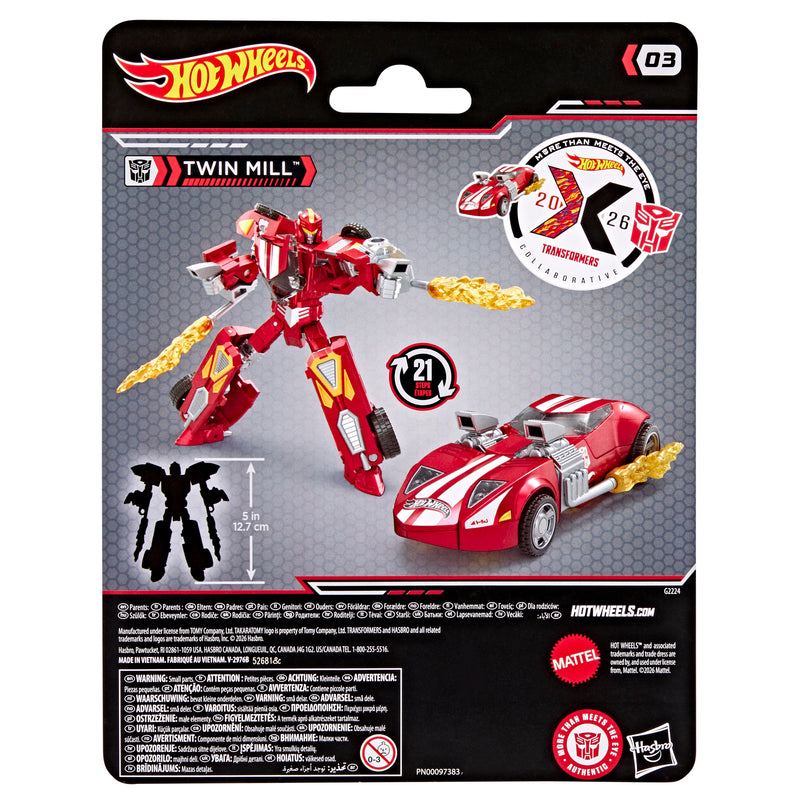 Transformers Collaborative Hot Wheels® x Transformers Twin Mill - Exclusive (Preorder Jun 2026) - Collectables > Action Figures > toys -  Hasbro
