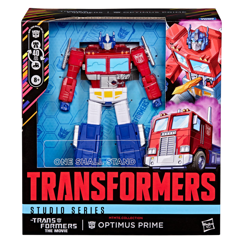 Transformers Studio Series MTMTE Collection The Transformers: The Movie Leader Class Optimus Prime - Exclusive (Preorder Apr 2026) - Action & Toy Figures -  Hasbro