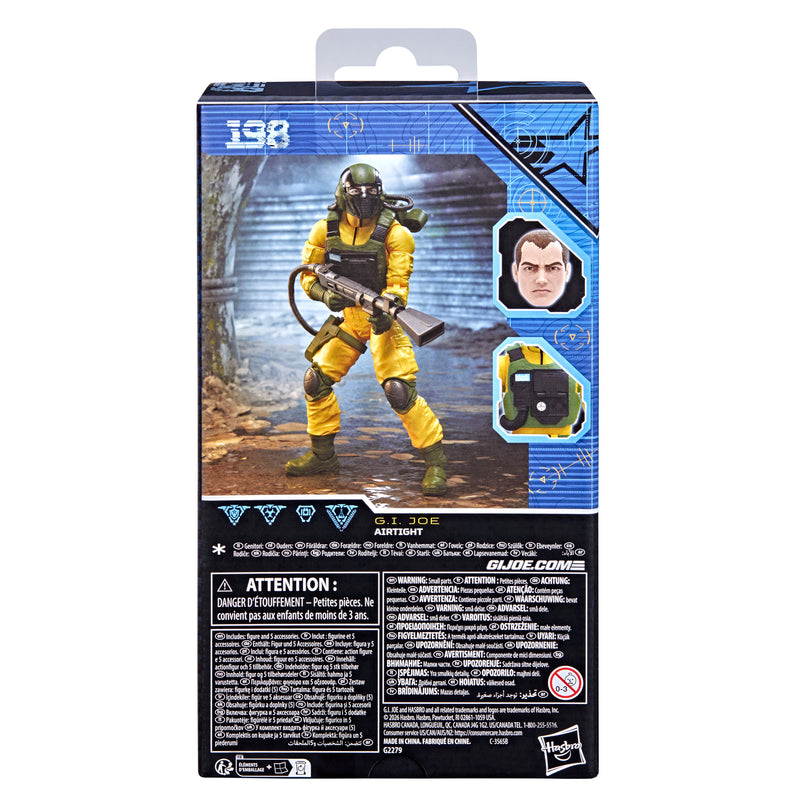 G.I. Joe Classified Series #198 Airtight (Preorder Jul 2026) - Collectables > Action Figures > toys -  Hasbro