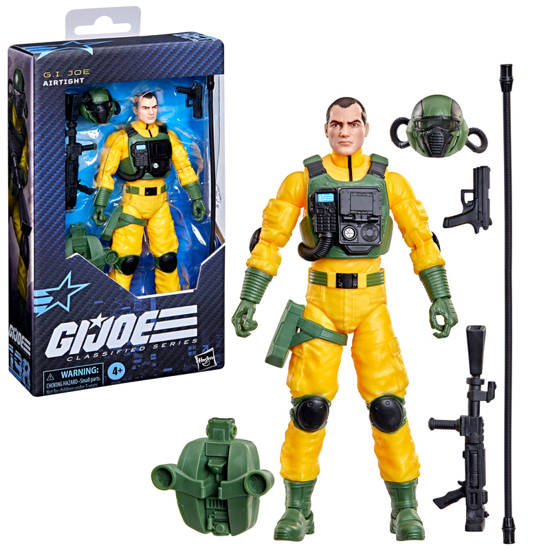G.I. Joe Classified Series #198 Airtight (Preorder Jul 2026) - Collectables > Action Figures > toys -  Hasbro