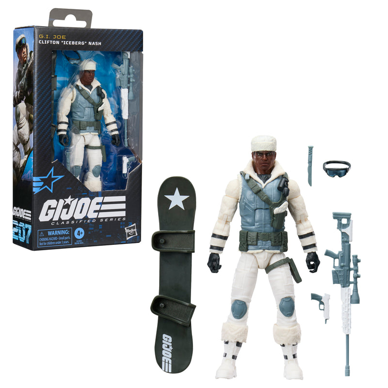 G.I. Joe Classified Series #207 Clifton "Iceberg" Nash (Preorder Nov 2026) - Collectables > Action Figures > toys -  Hasbro