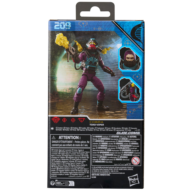 G.I. Joe Classified Series #209 Toxo-Viper - Collectables > Action Figures > toys -  Hasbro