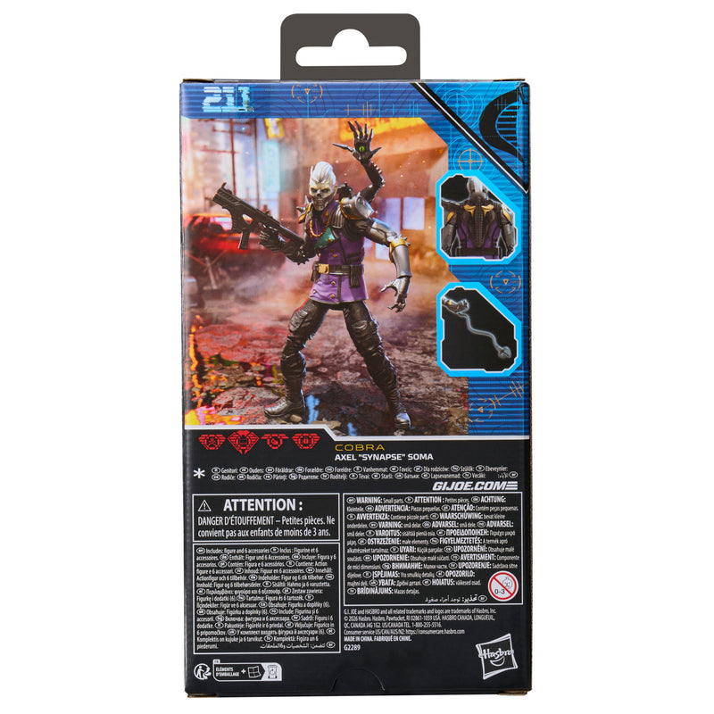 G.I. Joe Classified Series #211 Axel "Synapse" Soma (Preorder Nov 2026) - Collectables > Action Figures > toys -  Hasbro