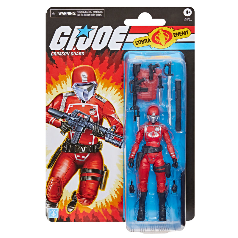 G.I. Joe Classified Series Retro Cardback Crimson Guard (Preorder May 2026) - Collectables > Action Figures > toys -  Hasbro