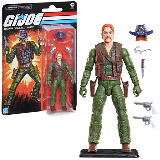 G.I. Joe Classified Series Retro Cardback William "Wild Bill" Hardy (Preorder Jul 2026) - Collectables > Action Figures > toys -  Hasbro