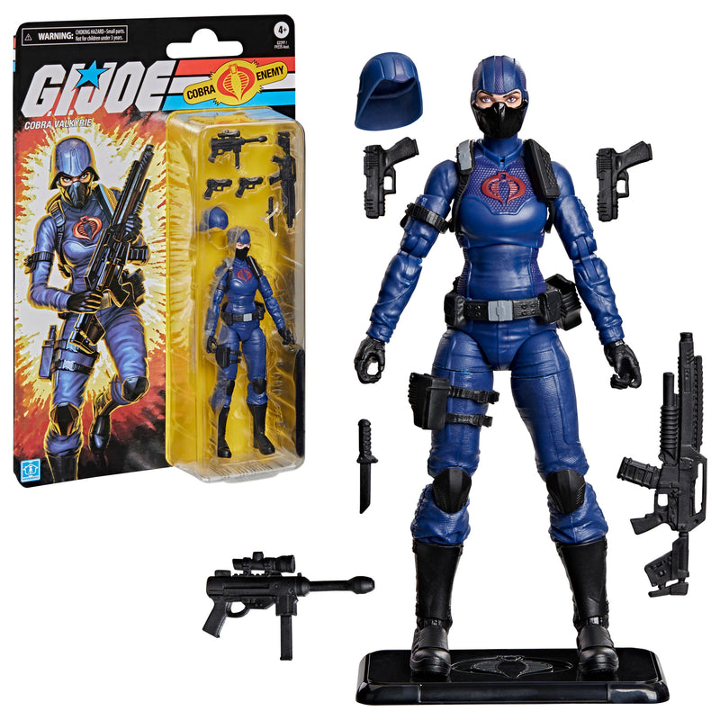 G.I. Joe Classified Series Retro Cardback Cobra Valkyrie - Collectables > Action Figures > toys -  Hasbro