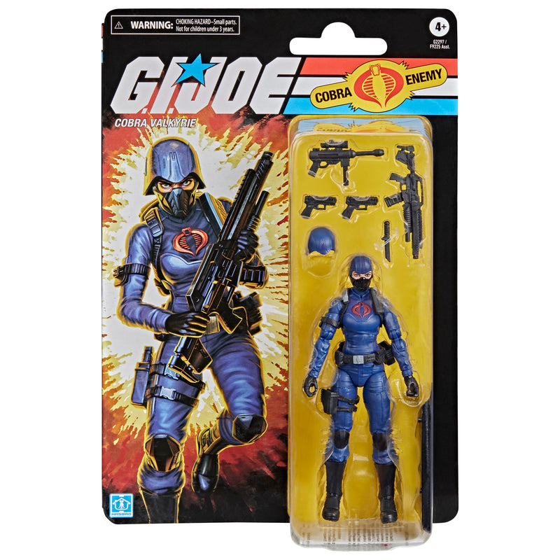 G.I. Joe Classified Series Retro Cardback Cobra Valkyrie - Collectables > Action Figures > toys -  Hasbro