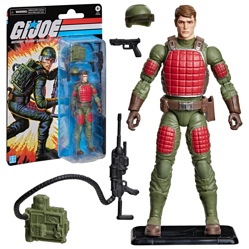 G.I. Joe Classified Series Retro Cardback Anthony "Flash" Gambello - Collectables > Action Figures > toys -  Hasbro