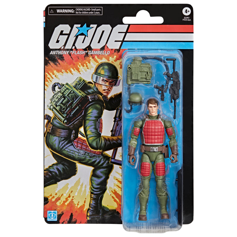 G.I. Joe Classified Series Retro Cardback Anthony "Flash" Gambello - Collectables > Action Figures > toys -  Hasbro