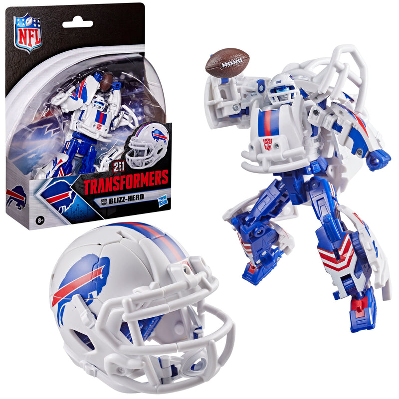 Transformers NFL Buffalo Bills Blizz-herd (Preorder Aug 2026) - Collectables > Action Figures > toys -  Hasbro