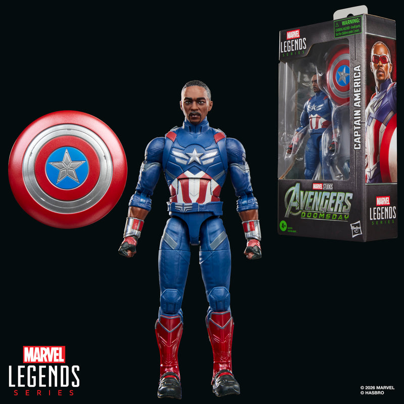 Marvel Legends Series - Avengers: Doomsday Captain America - Collectables > Action Figures > toys -  Hasbro
