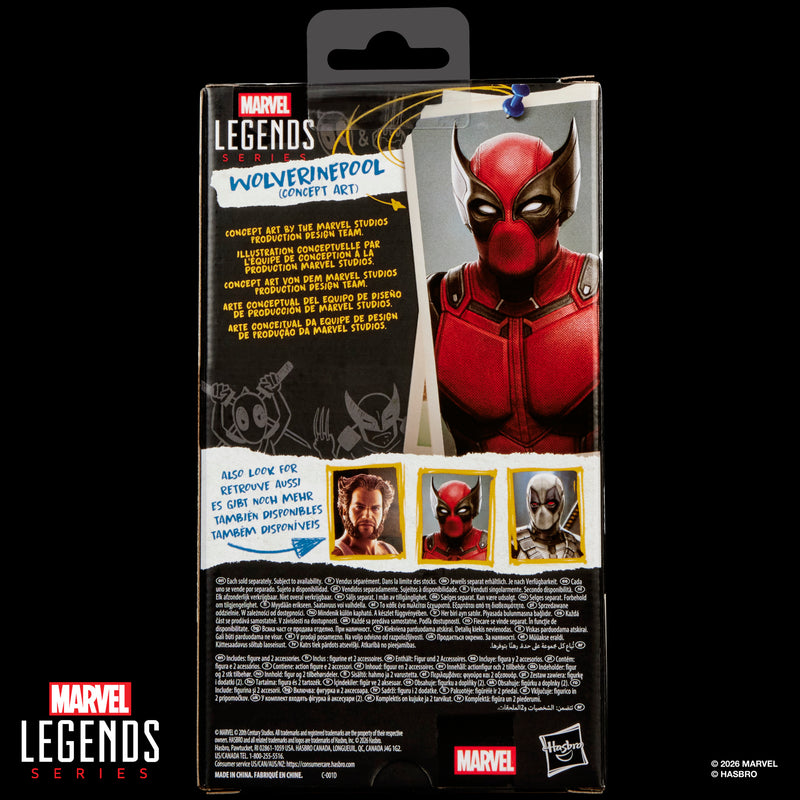 Marvel Legends Series Wolverinepool (Concept Art)