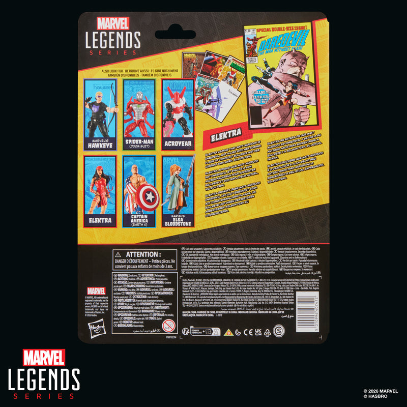 Marvel Legends Series - Elektra (Preorder Jan 2027)
