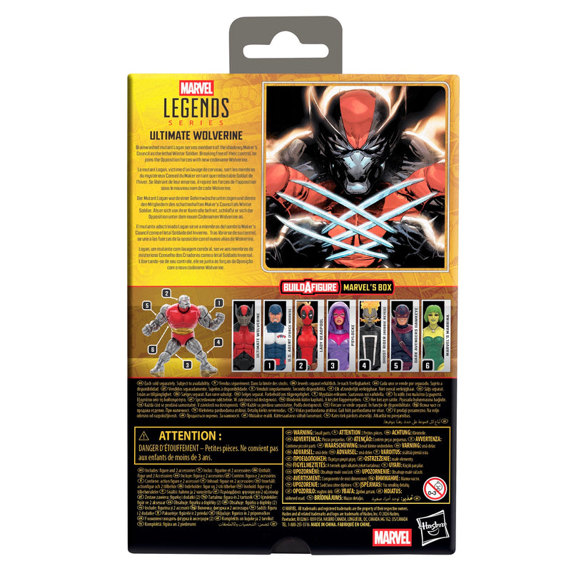 Marvel Legends Series Ultimate Wolverine (Preorder Aug 2026) - Collectables > Action Figures > toys -  Hasbro