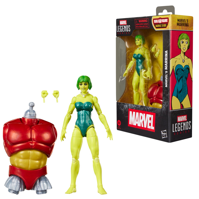 Marvel Legends Series Marvel's Marrina - Box BAF (Preorder Aug 2026) - Collectables > Action Figures > toys -  Hasbro