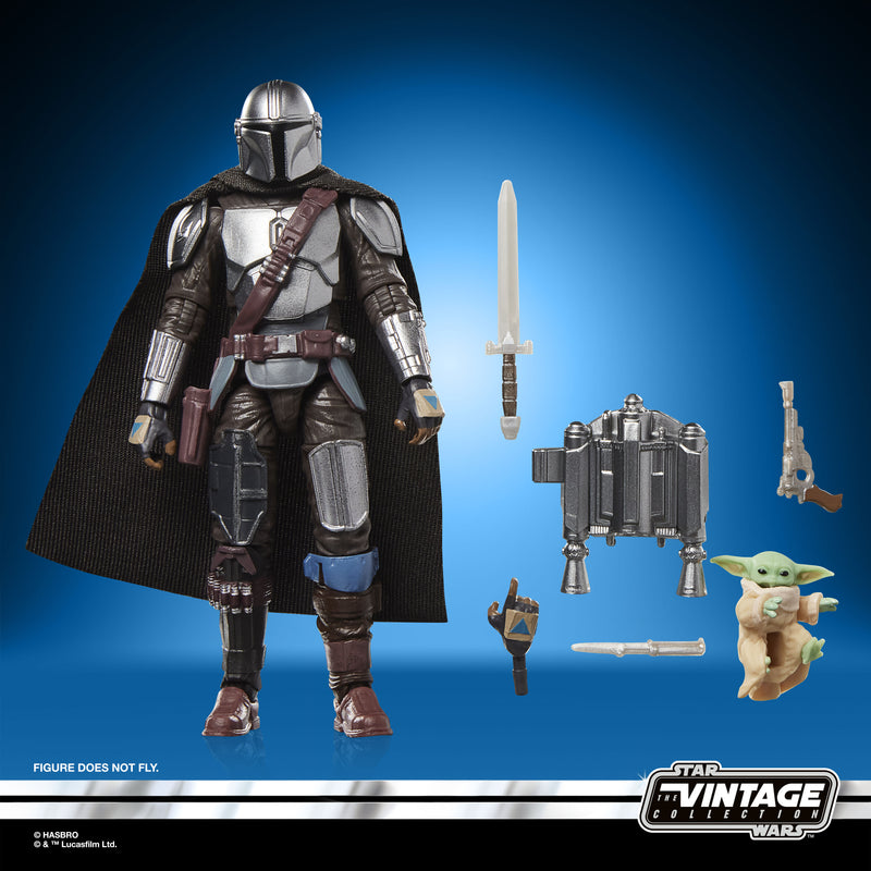 Star Wars The Vintage Collection The Mandalorian & Grogu (Preorder Apr 2026) - Collectables > Action Figures > toys -  Hasbro
