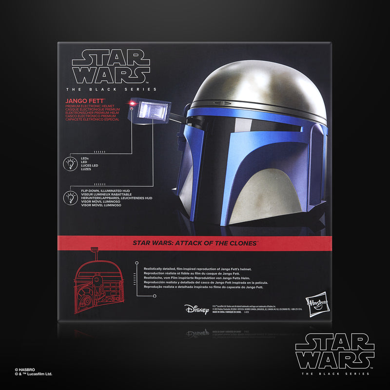 Star Wars The Black Series Jango Fett Electronic Helmet (Preorder Nov 2026) - Collectables > Action Figures > toys -  Hasbro