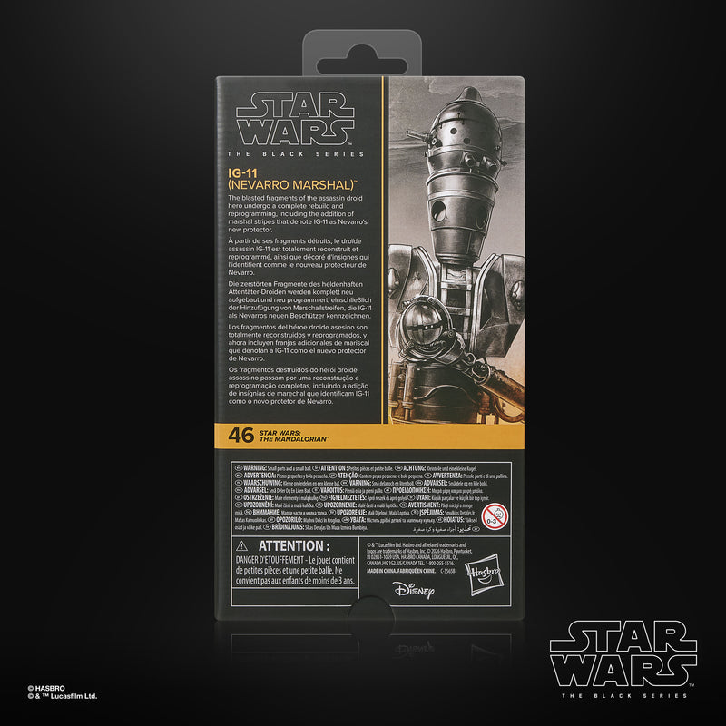 Star Wars The Black Series IG-11 (Nevarro Marshal) (Preorder Jul 2026) - Collectables > Action Figures > toys -  Hasbro