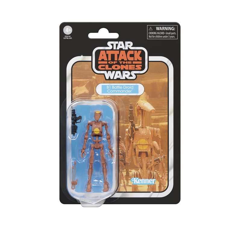 Star Wars The Vintage Collection -  B1 Battle Droid Commander (preorder Nov 2026) - Collectables > Action Figures > toys -  Hasbro