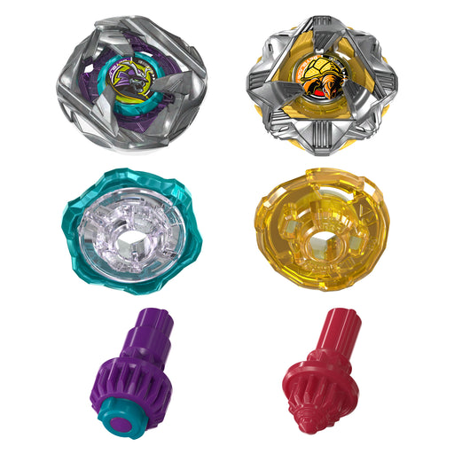 Beyblade X Calibur Samurai 6-70M BX & Obsidian Shell 3-85S BX Dual Pack Set - Collectables > Action Figures > toys -  Hasbro