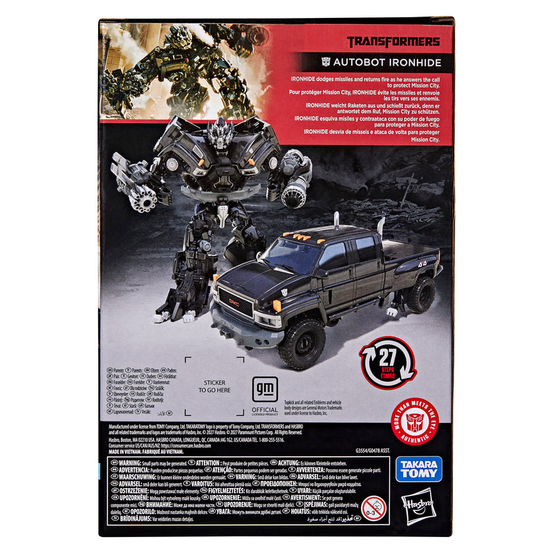 Transformers Studio Series Transformers Movie 1 Voyager Class Autobot Ironhide (Preorder Q1 2027) - Collectables > Action Figures > toys -  Hasbro