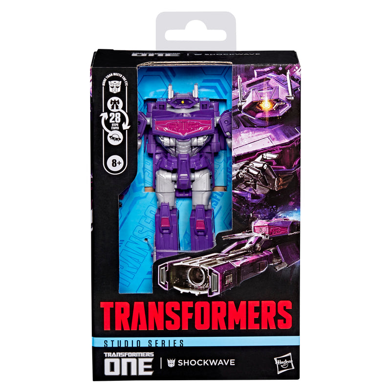 Transformers Studio Series Transformers ONE Deluxe Class Shockwave (Preorder Q1 2027)