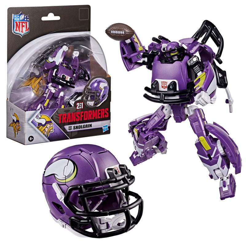 Transformers NFL Minnesota Vikings Skolgrin - Exclusive (Preorder Aug 2026) - Collectables > Action Figures > toys -  Hasbro