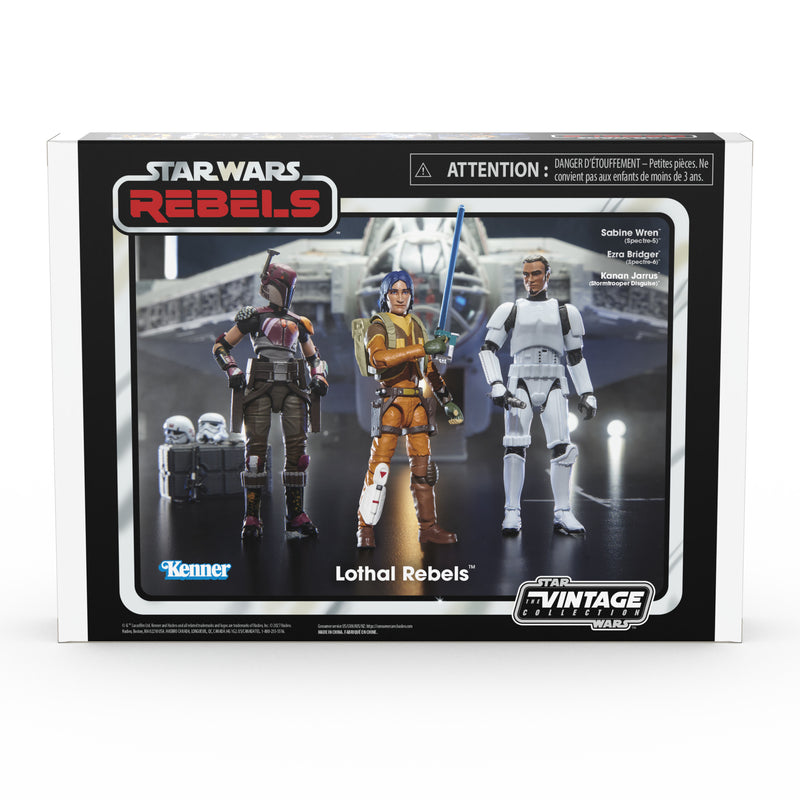 Star Wars The Vintage Collection - Lothal Rebels 3-Pack (Preorder Jun 2027)