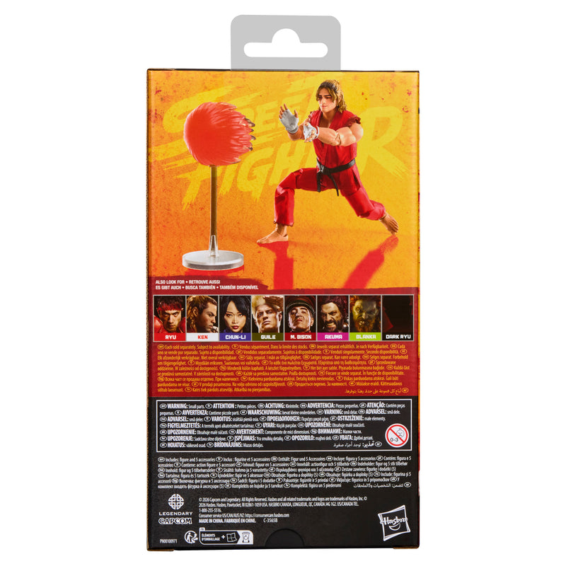 Street Fighter Ken 6-Inch Figure (Preorder Oct 2026) - Collectables > Action Figures > toy -  Hasbro