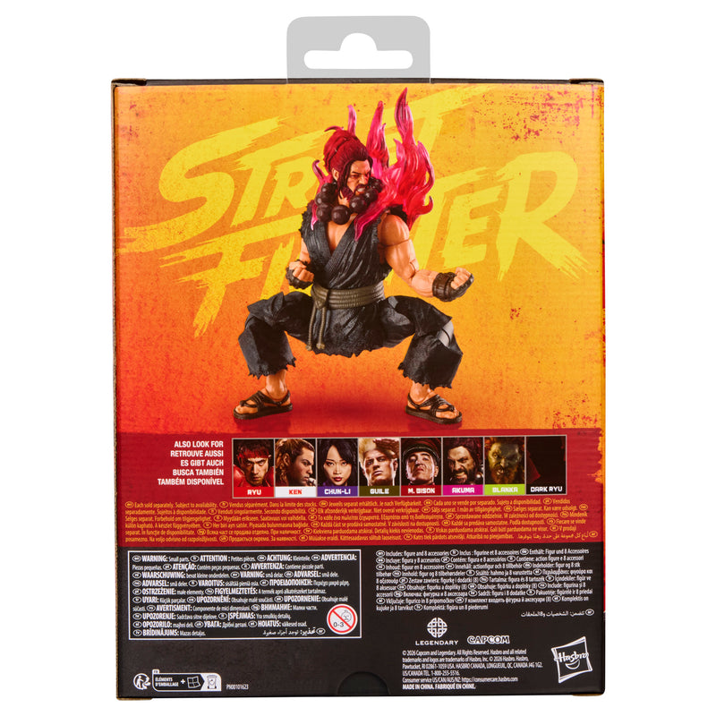 Street Fighter Akuma 6-Inch Figure (Preorder Oct 2026) - Collectables > Action Figures > toy -  Hasbro