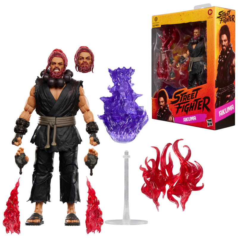 Street Fighter Akuma 6-Inch Figure (Preorder Oct 2026) - Collectables > Action Figures > toy -  Hasbro