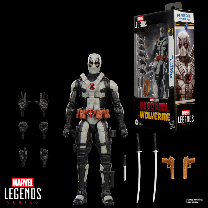 Marvel Legends Series Deadpool (Concept Art)