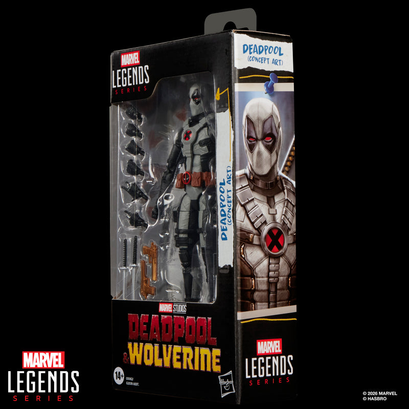 Marvel Legends Series Deadpool (Concept Art)