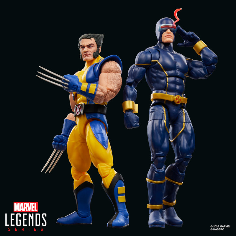 Marvel Legends Series X-Men Cyclops & Wolverine (Preorder Jan 2027) - Collectables > Action Figures > toys -  Hasbro
