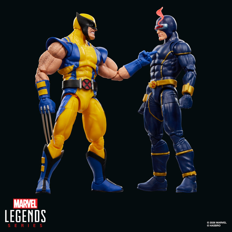 Marvel Legends Series X-Men Cyclops & Wolverine (Preorder Jan 2027) - Collectables > Action Figures > toys -  Hasbro