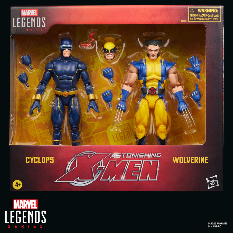 Marvel Legends Series X-Men Cyclops & Wolverine (Preorder Jan 2027) - Collectables > Action Figures > toys -  Hasbro