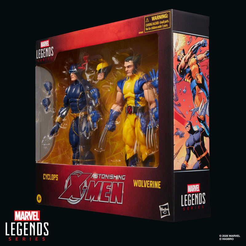 Marvel Legends Series X-Men Cyclops & Wolverine (Preorder Jan 2027) - Collectables > Action Figures > toys -  Hasbro