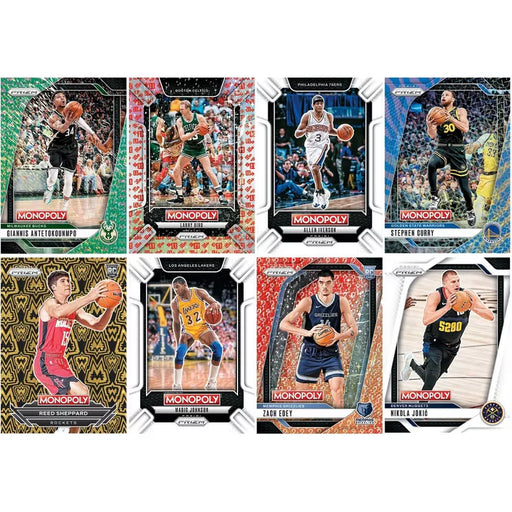 Monopoly Prizm: 2024-25 & Legends NBA Trading Cards Booster Box Booster Pack - Card Games > Collectables > TCG > CCG -  Hasbro
