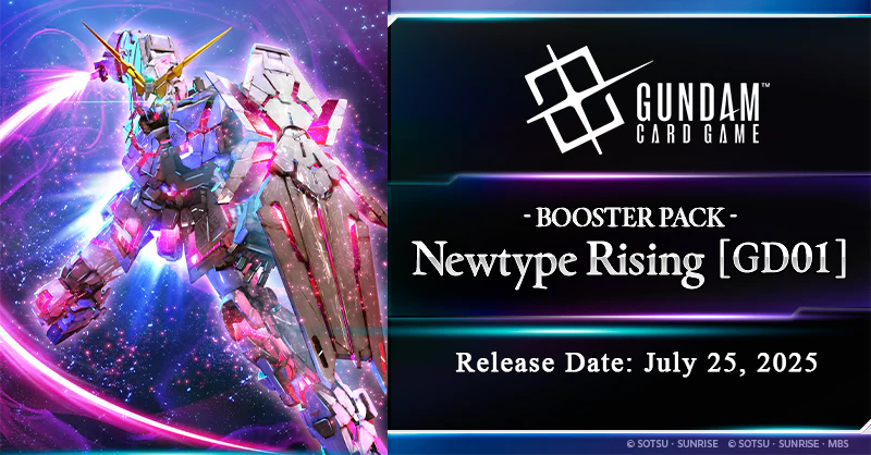 Gundam CG - Newtype Rising Booster Box (preorder July) - Card Games > Collectables > TCG > CCG -  Bandai