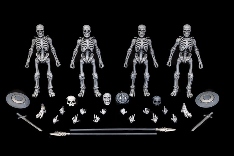 Mythic Legions - Graveyard Skeletons 4-pack - Collectables > Action Figures > toys -  Four Horsemen