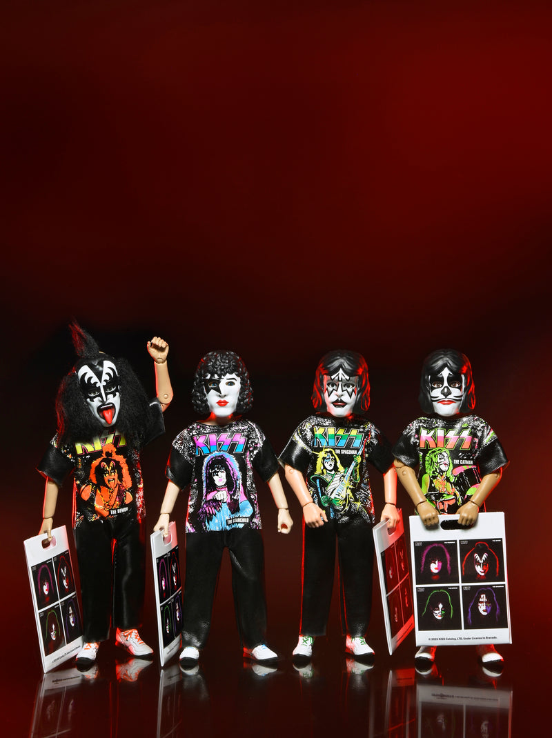 Ben Cooper x KISS - 6" Clothed Figure - KISS Assortment - 4 Figures (Preorder Q4 2025) - Collectables > Action Figures > toys -  Neca