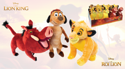 DISNEY PLUSH 9IN LION KING - plush -  disney