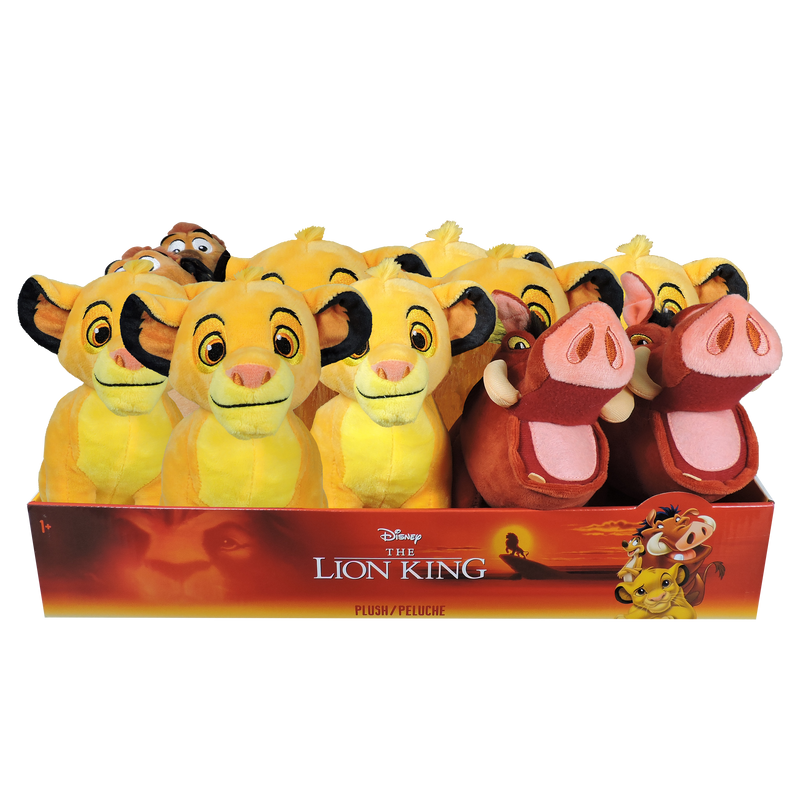 DISNEY PLUSH 9IN LION KING - plush -  disney