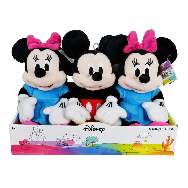 DISNEY PLUSH SMALL - MICKEY & MINNIE - plush -  disney