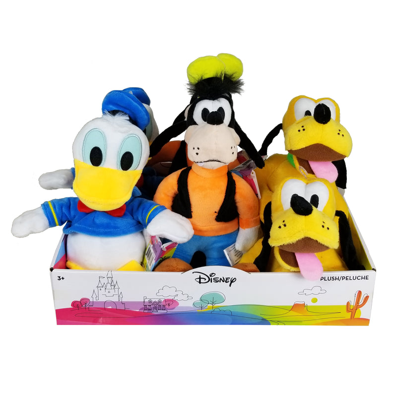 DISNEY PLUSH SMALL - DONALD,PLUTO,GOOFY - plush -  disney