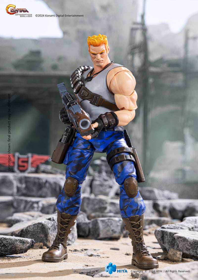 Exquisite Basic Series 1/12 Scale CONTRA OPERATION GALUGA Bill Rizer (preorder Q2 2025) - Collectables > Action Figures > toys -  HIYA TOYS
