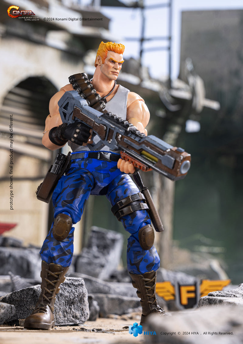 Exquisite Basic Series 1/12 Scale CONTRA OPERATION GALUGA Bill Rizer (preorder Q2 2025) - Collectables > Action Figures > toys -  HIYA TOYS