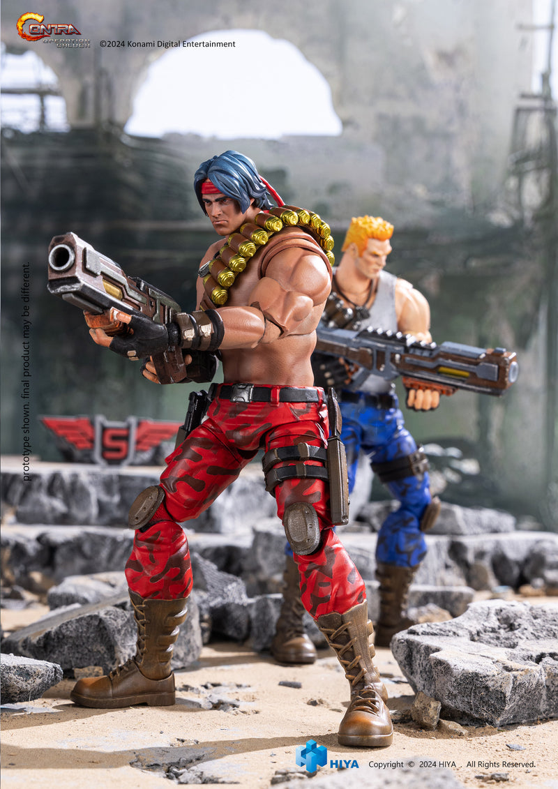 Exquisite Basic Series 1/12 Scale CONTRA OPERATION GALUGA Bill Rizer (preorder Q2 2025) - Collectables > Action Figures > toys -  HIYA TOYS