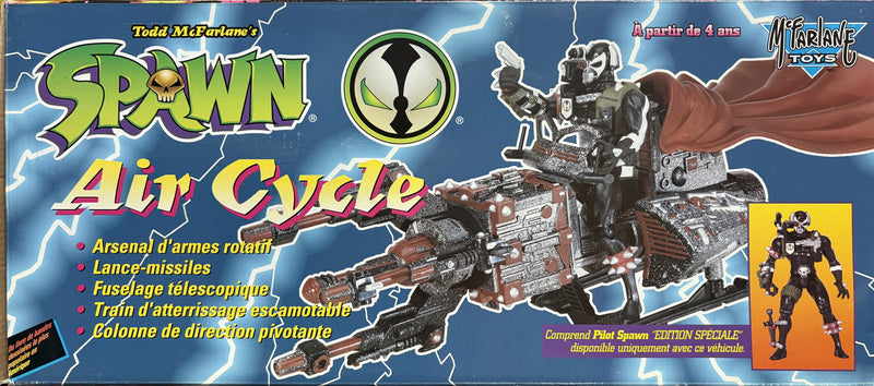 SPAWN AIR CYCLE MCFARLANE TOYS 1995 - Collectables > Action Figures > toys -  Hasbro