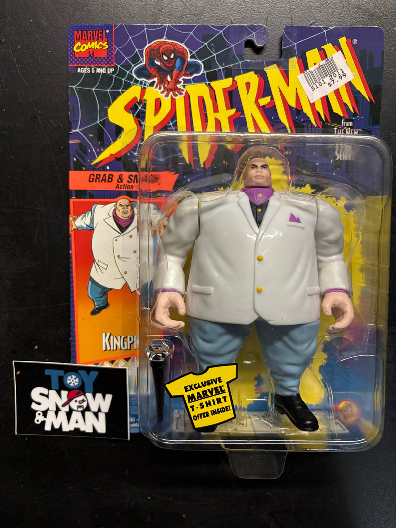 ToyBiz SpiderMan Animated Series KINGPIN Grab Smash - Action & Toy Figures -  MAFEX